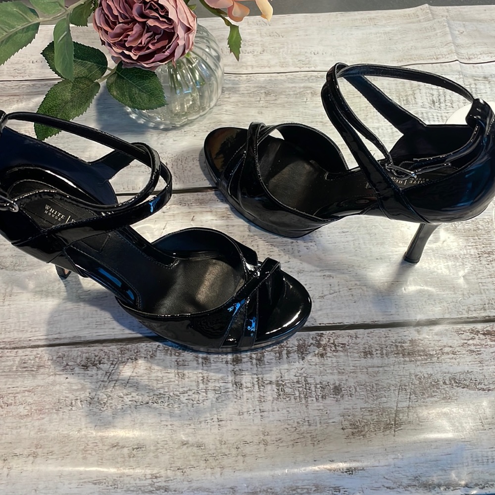 WHBM Patent leather heels